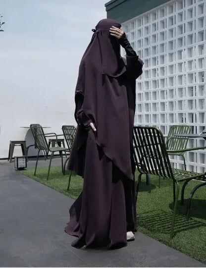 Djilbab Complet 4 Pièces